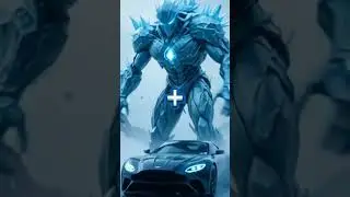 &ldquo;Hybrid AI Fusion Showdown ⚡ Aston Martin Valkyrie x Ice Golem&rdquo;#HybridAI#AIFusion#AICreativity