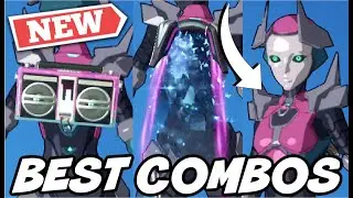 BEST COMBOS FOR *NEW* INFILTRATOR LEXA SKIN (HUNTER PROTOCOL EMOTE) ! - Fortnite