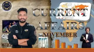 November 2025 Current Affairs | Monthly Current Affair 2025 | Part 1