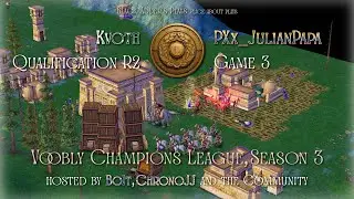Voobly Champions League 3, Qual., R2 - Kvoth vs. PXx_JulianPapa, G3 - Age of Mythology: The Titans