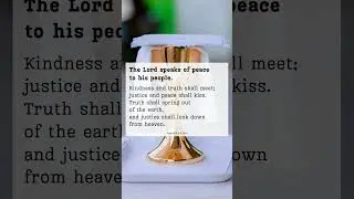 Psalm 85: The Lord Speaks of Peace #ResponsorialPsalm #DailyMass #PeaceOfTheLord #CatholicPsalm