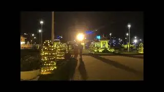Phnom Penh Royal Palace at Night time