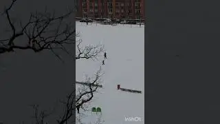 Winter Play Kindergarden Kids#hamburg #winter #foryou #viralshorts