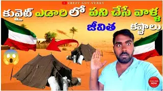 llకువైట్ ఎడారి జీవితాలు చాల దారుణంllLIFE IN THE KUWAITI DES IS BRUTAL ll#viralkuwait security
