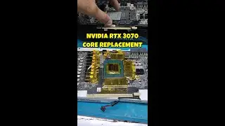 Nvidia RTX 3070 GPU VCore Chip Change/Replacement | Graphics Card Repairing