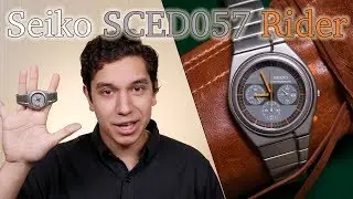 Seiko SCED057 Rider Review - Giugiaro's Unsung Design from the Speedmaster Series