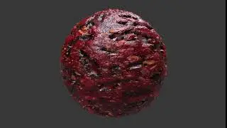 Quixel Mixer - Organic blood Material
