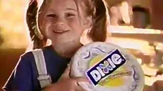 Dixie Paper Plate 1998 TV Commercial HD