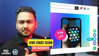How to Add Social Chat Floating Icons on WordPress or WooCommerce Website| Live Chat for Website
