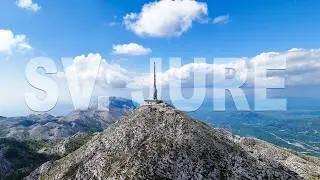 Hiking Biokovo part 3 || Climbing St. Jure || OSMhiking || DJI Air 3