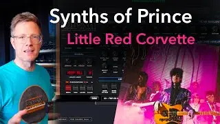 How to make the Synth sound from Prince's Little Red Corvette