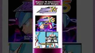 QoL / Improvements for Megaman X5 #rockmanx #megamanx #rockman #megaman #ps1 #capcom #ps1games