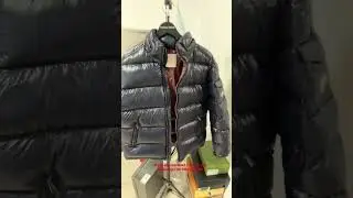 Moncler Maya Short Down JacketNight Blue