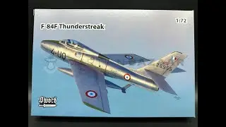 F-84F Thunderstreak 1:72 Sword Scale Model Kit Review