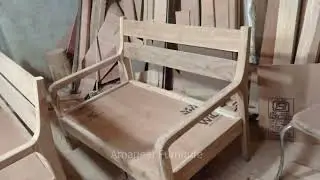 Unique Simple Wooden Sofa Set || Modern Sofa Set Design for living room ||@Amarjeetfurniture