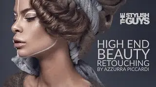 High End Beauty Retouching with color harmony workflow