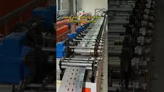 Fully Automated Roll Forming Line for Warehouse Racking Uprights | Armdax Machinery