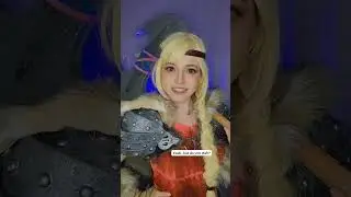Astrid is like a little kitten in the garden, she doesn't bite... often 😅 . . Character is Astrid Ho