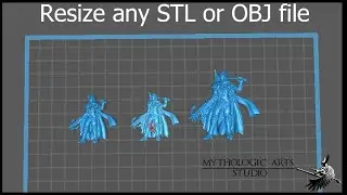 Resizing STL files | 2 options | Quick Tips for 3d printing!