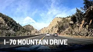 A Drive Through the Denver Mountains on I70
