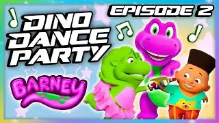 Baby Bop's Dance Partner | Barney's World: Dino Dance Party | Episode 2 | Cartoon for Kids!