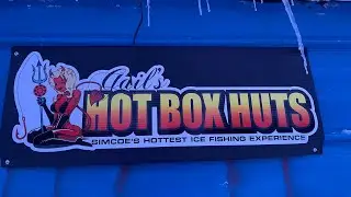 Hot Box Huts Lake Simcoe