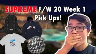 Supreme F/W 2020 Week 1 Live Cop