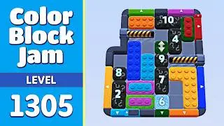 Color Block Jam Level 1305 (1306) | Every Puzzle Solved! 🎯
