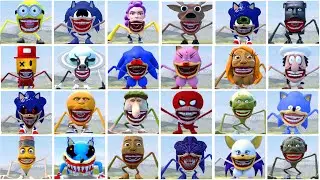 WHICH NEW ALL SHIN SONIC TAPES FAMILY VS ITALIAN AI BRAINROT MEMES TAPES IS THE STRONGEST? in GMOD