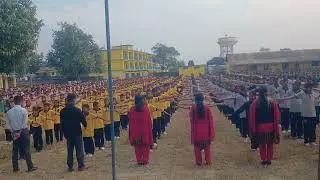 राधिका मा.वि.उर्लाबारी -६ मा प्रार्थना सभा