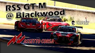 LAST to FIRST! 🥇 Epic V10 Race on Blackwood (100% AI) | RSS GT-M Lanzo Evo2
