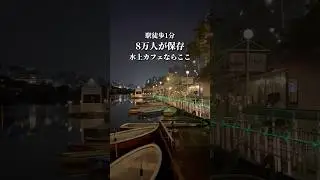 8万人が保存する水上カフェが最高、、