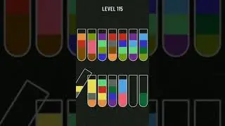 Water sort puzzle level 115