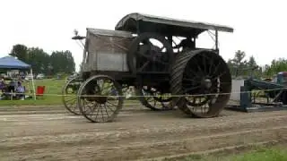 1910 Canadian Fairbanks Morse pulling sled