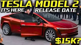 Дата выхода Tesla Model 2 в 2026 году: 15 000 долларов? Почему &laquo;маленький&raquo; автомобиль может казат...