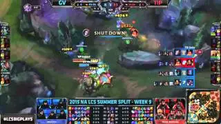 Gravity  VS Impulse  Highlights   2015 NA LCS Summer W9D1