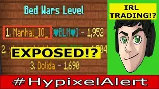 ThirtyVirus in IRL TRADING Controversy! #HypixelAlert #1 BEDWARS Player BOOSTING? ft. SammyGreen
