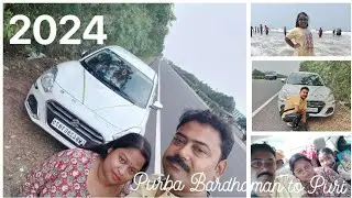 Purba Bardhaman to Puri by Car in 2024 | Highway Conditions | Morning Drive | Family vlogger Shiuli