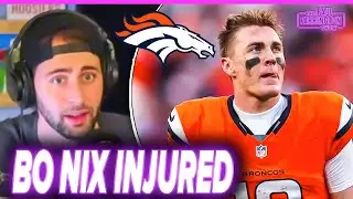 GUT-WRENCHING: Bo Nix BROKEN ANKLE, Broncos QB out for season after Bills win | NFL Reaction