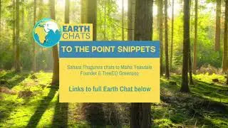 EARTH CHATS to the Point Snippets - What actionable steps can help reduce our impact on the planet?