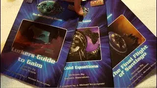 Three Babylon 5 RPG Products Unboxing