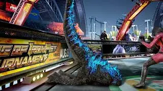 Nina's Bad Habbit on Godzilla - Tekken 7 Kemoryona