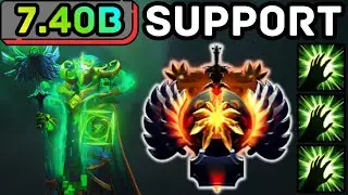 🔥 NEW PATCH 7.40b !!! SOFT SUPPORT RUBICK STEAL EVERYTHING | DOTA 2 GAMEPLAY 🔥
