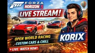 Forza Horizon 5 LIVE | Open World Racing, Custom Cars & Chill Gameplay | KORIX