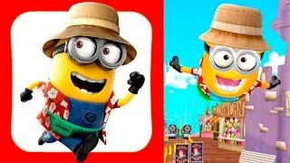 TOURIST MINION!!! Despicable Me: Minion Rush Gameplay (iPhone, iPad, iOS, Android)
