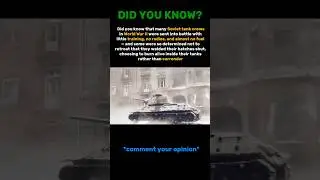 Soviet Tank Crews Chose Death Over Surrender #history #war #ww2 #shorts