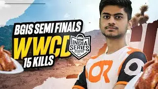 15 Finishes Chicken Dinner in BGIS Semi Finals | Team OR [Vexe POV]