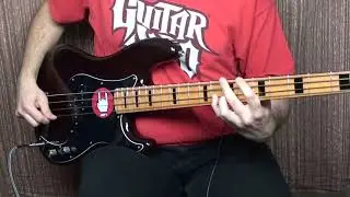 La preda - Litfiba LIVE version bass line cover