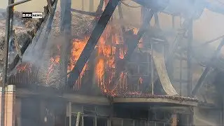 Madetswil ZH: Scheunenbrand