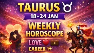 Taurus (वृषभ) राशि Weekly Horoscope (18&ndash;24)January💕 Love ❤️ Career 💼 Money 💰 Health Hindi Tarot 